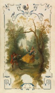 Die Schaukel, ca. 1723-27 von Nicolas Lancret