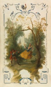 Die Schaukel, ca. 1723-1727 von Nicolas Lancret