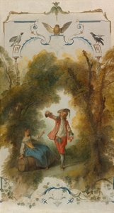Der Weinberg, ca. 1723-1727 von Nicolas Lancret