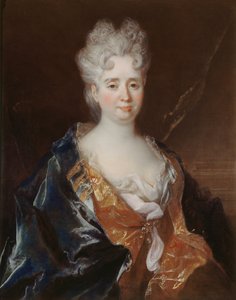 Porträt von Anne-Thérèse de Marguenat de Courcelles, Marquise de Lambert, ca. 1710