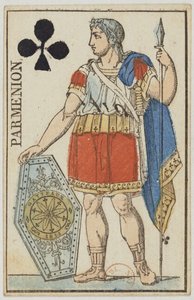 Parmenion. Aus: Cartes de tête d