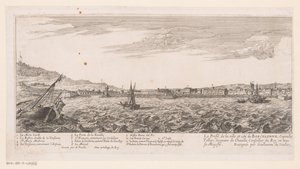 Ansicht von Barcelona von Nicolas Perelle