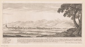 Ansicht von Grenoble von Nicolas Perelle