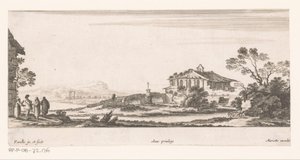 Landschaft mit Kapelle