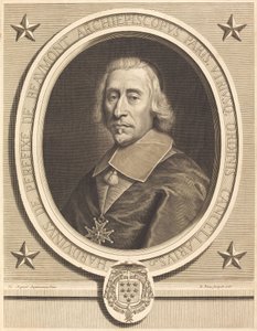 Perefixe de Beaumont von Nicolas Pitau I after Pierre Mignard I
