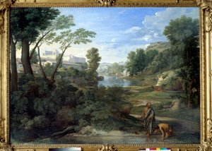 Diogenes wirft sein Übel weg