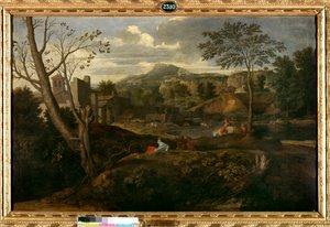 Ideale Landschaft (Gemälde von Nicolas Poussin)