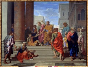 Heilung des Lahmen durch Petrus und Johannes von Nicolas Poussin