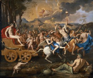 Der Triumph des Bacchus von Nicolas Poussin