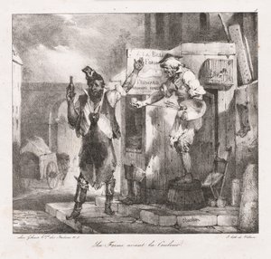 Lithographische Skizzen von Charlet: Form vor Farbe von Nicolas Toussaint Charlet