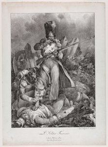 Der französische Soldat (Le Soldat français) von Nicolas Toussaint Charlet