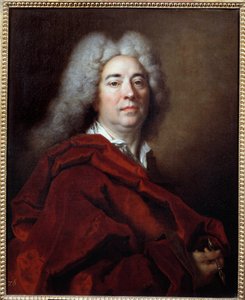 Selbstporträt. Gemälde von Nicolas De Largilliere (1656-1746)