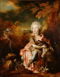 Porträt eines Jungen in Kostüm von Nicolas de Largillierre