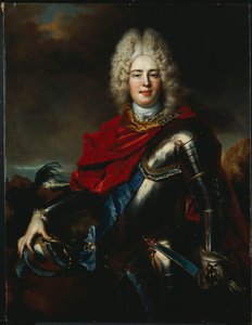 Porträt von Friedrich August II. von Sachsen von Nicolas de Largillière