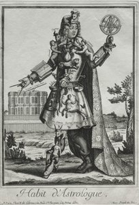 Fantasievolle Kostüme: Kostüm des Astrologen von Nicolas de Larmessin II
