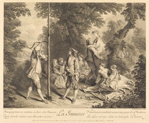 Die Jugend von Nicolas de Larmessin IV after Nicolas Lancret