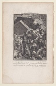 Gesang 13, Strophe 38, aus Orlando Furioso, 1772-74 von Nicolas de Launay