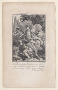 Canto 42, Strophe 64, aus Orlando Furioso