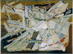 Abstrakte Komposition von Nicolas de Staël