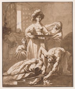 Salome mit dem Kopf von Johannes dem Täufer von Nicolaus Knüpfer