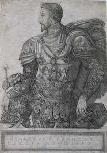 Henri II., König von Frankreich, im Alter von 28 Jahren von Nicolo della Casa
