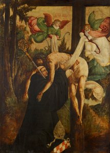 Vision des hl. Bernhard von Niederösterreichischer Maler (Umkreis Meister von Pulkau)