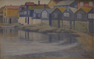 Alte Häuser in Thorshavn