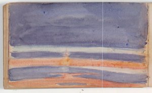 Wolkenstudie von Niels Larsen Stevns