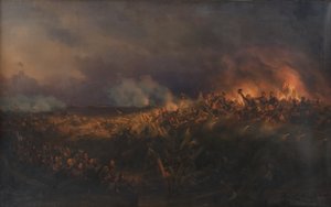 Der Sturm auf Frederiksstad am 4. Oktober 1850 von Niels Simonsen