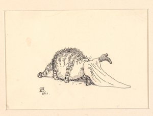 Illustration zu Der dicke Kater