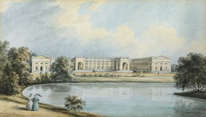 Ansicht des Alexanderpalastes in Zarskoje Selo, 1839