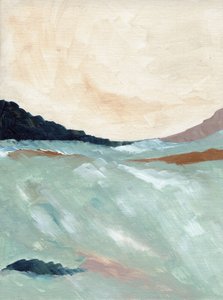 Abstrakte Küstenlandschaft von Nikita Jariwala