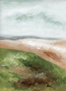 Abstrakte Küstenlandschaft