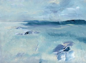 Ruhige Blaue Meereslandschaft