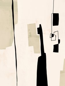 Fließende Abstrakte Formen von Nikita Jariwala