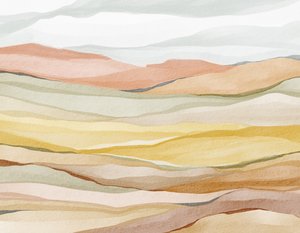 Warme Horizontschichten von Nikita Jariwala