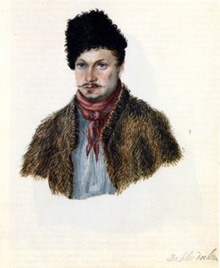 Porträt des Dekabristen Wassili Dawydow 1793-1855, 1839 von Nikolai Alexandrovich Bestuzhev