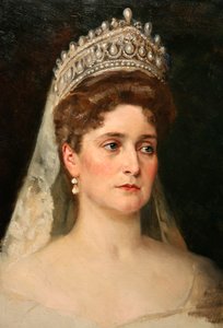 Porträt der Kaiserin Alexandra Feodorowna, 1907 von Nikolai Bodarevsky