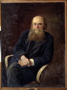 Porträt des Schriftstellers Nikolay N. Zlatovratsky