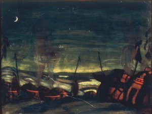 Borodin, Fürst Igor / Bühne von Roerich