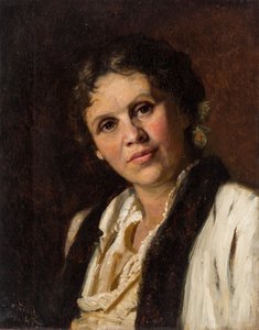 Porträt von Sophia Kuvshinnikova (1847-1907)