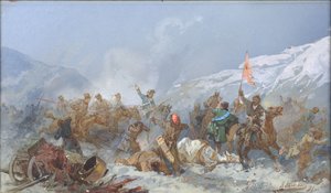 Kampf mit Pugatschows Truppen, 1891