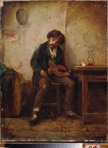 Ein Musiker von Nikolai Petrovich Petrov