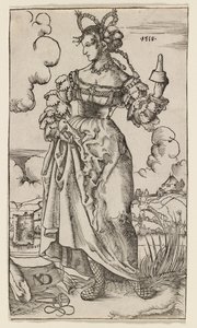 Die klugen und törichten Jungfrauen: Die fünfte törichte Jungfrau, 1518