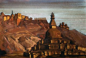 Tibetische Landschaft, ca. 1920