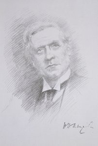 Porträt von Herbert Henry Asquith, aus einem Album zur Entente Cordiale, 1909