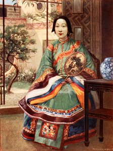 Eine chinesische Dame