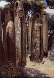 Trommelhain in Mele, Neue Hebriden von Norman Hardy