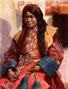 Frau von Lhasa, Tibet
