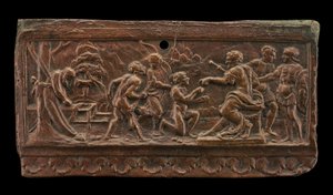 Die drei Söhne mit der Leiche ihres Vaters von North Italian 15th or 16th Century